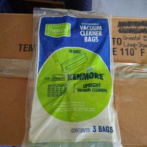 SET OF 2 SEARS KENMORE UPRIGHT VACUUM CLEANER BAGS